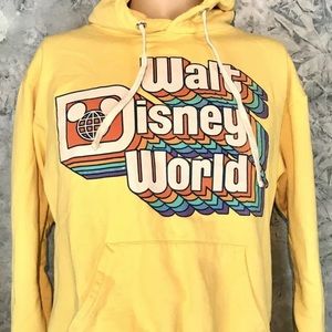 yellow walt disney hoodie